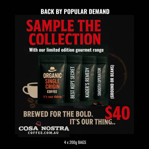 Cosa Nostra Limited Edition Sample Pack (4 x 200g)