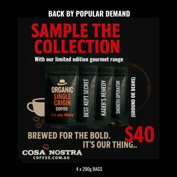 Cosa Nostra Limited Edition Sample Pack (4 x 200g)