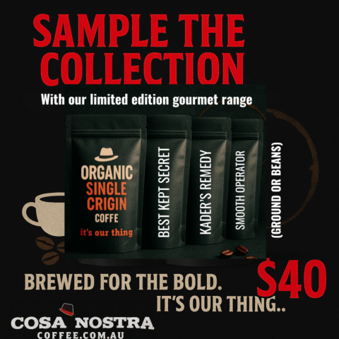 Cosa Nostra Limited Edition Sample Pack (4 x 200g)